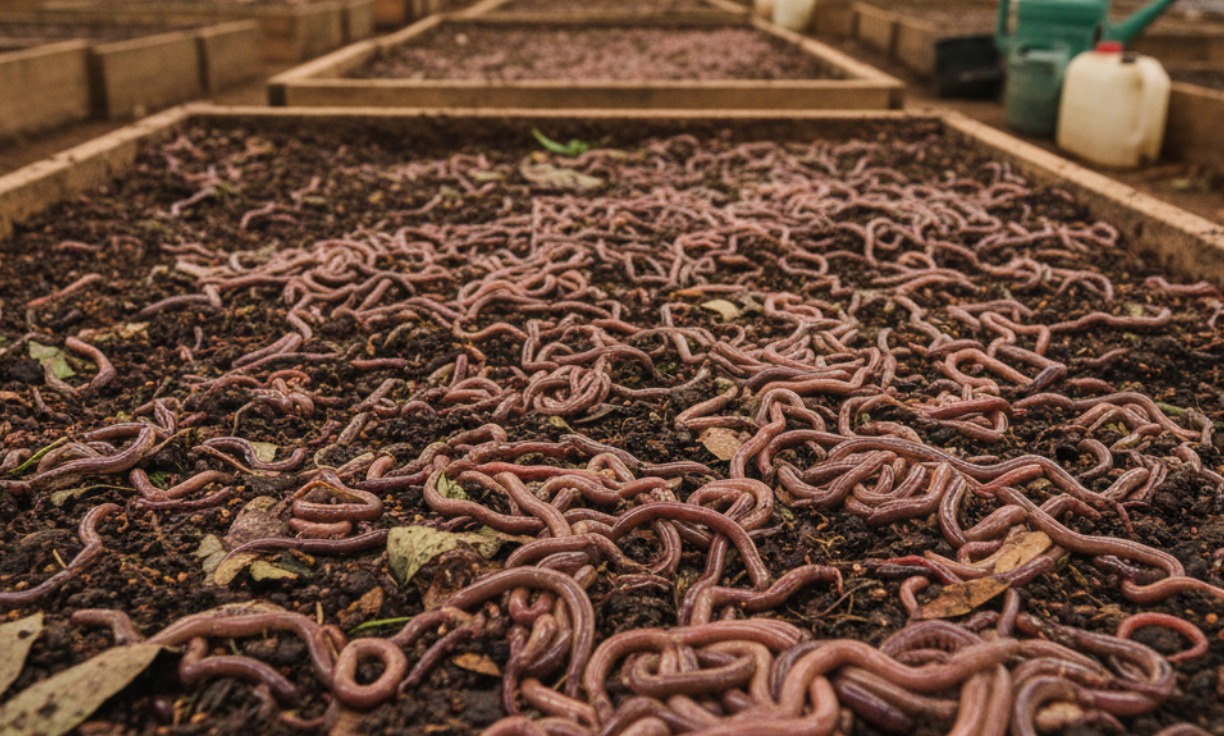 How to Export Earthworms