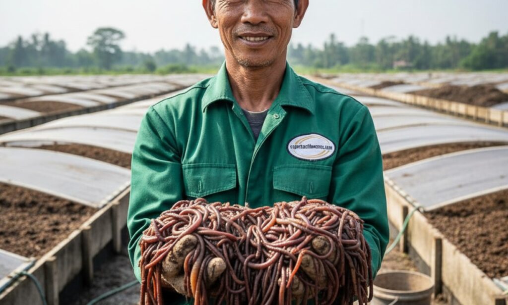 Earthworm Export Business